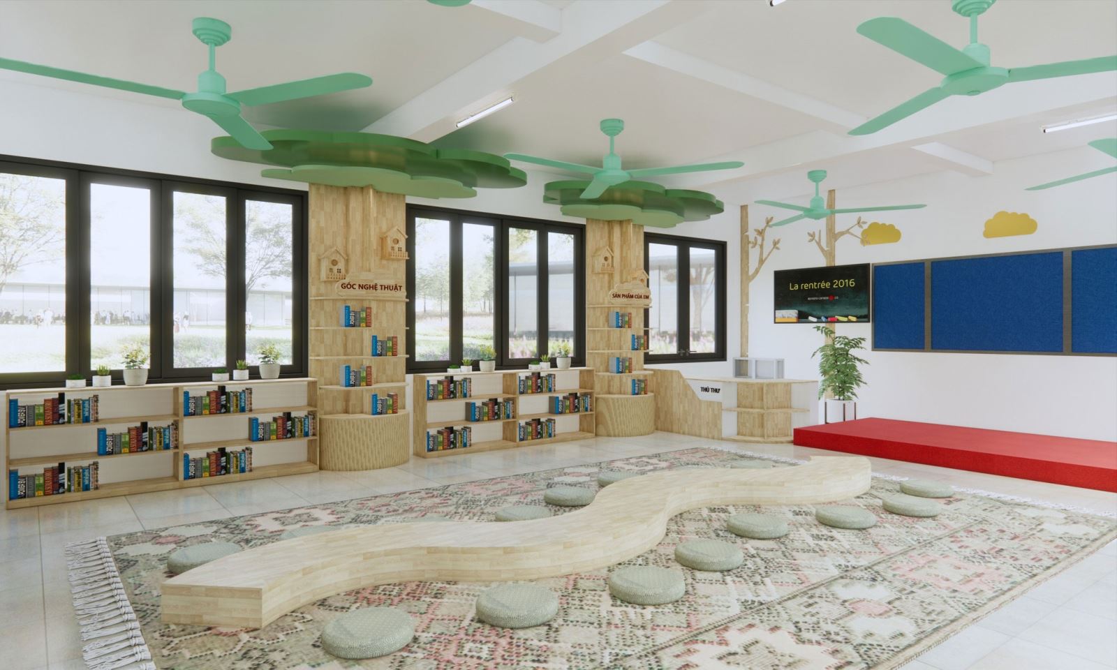 Thiết kế trường mầm non