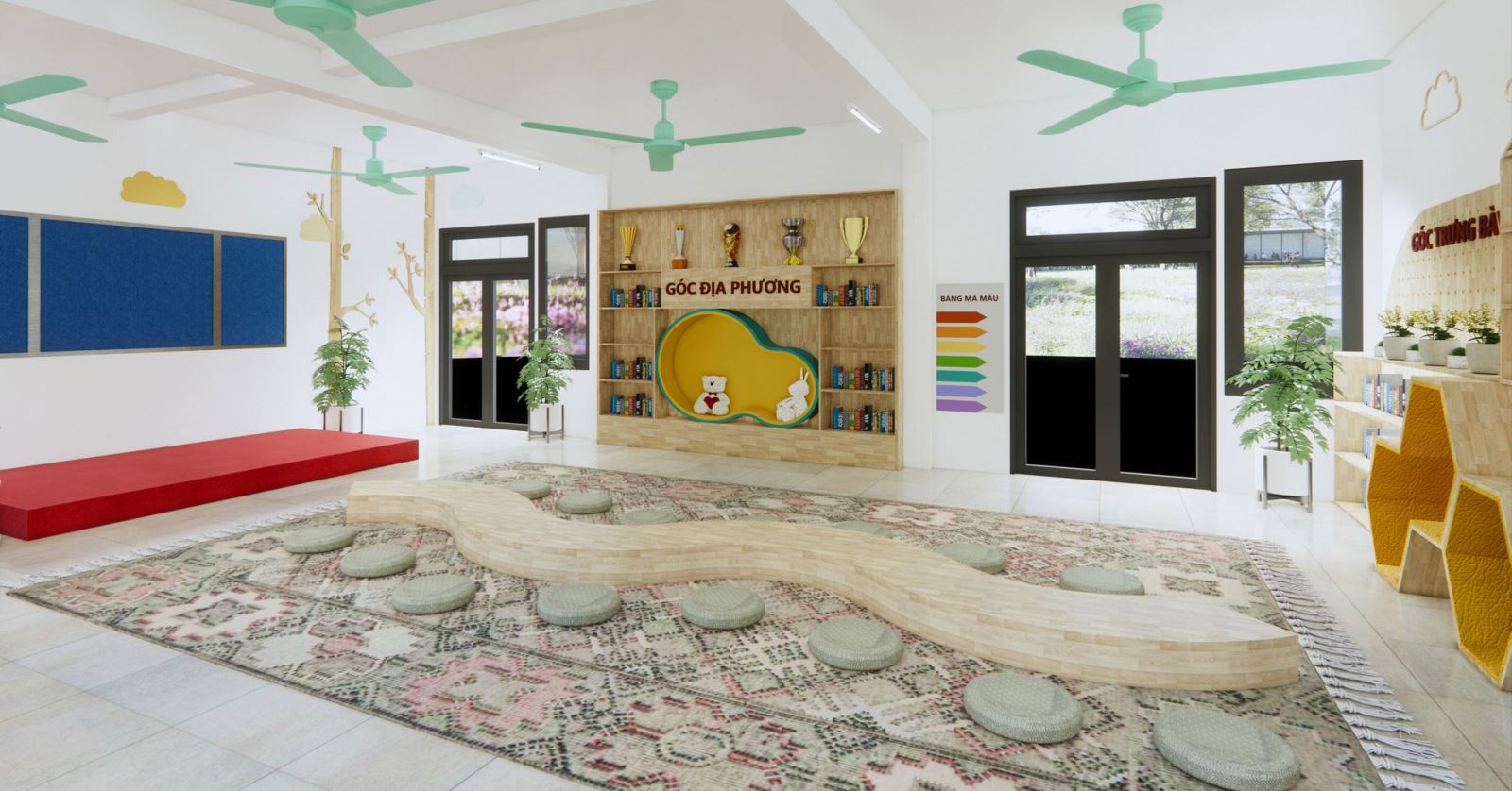 Thiết kế trường mầm non