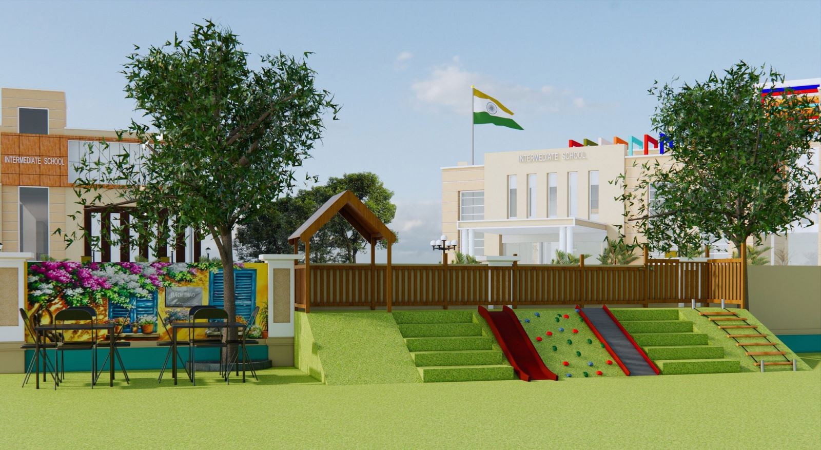 Thiết kế khu vui chơi ngoài trời - dochoianhthinh, đồ chơi anh thịnh