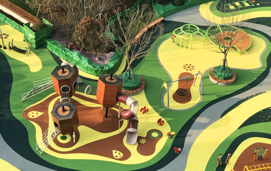 Mô hình khu vui chơi ngoài trời mẫu 8